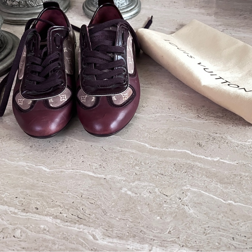 Louis Vuitton Sneakers Women Sz 5.0 - Picture 8 of 16
